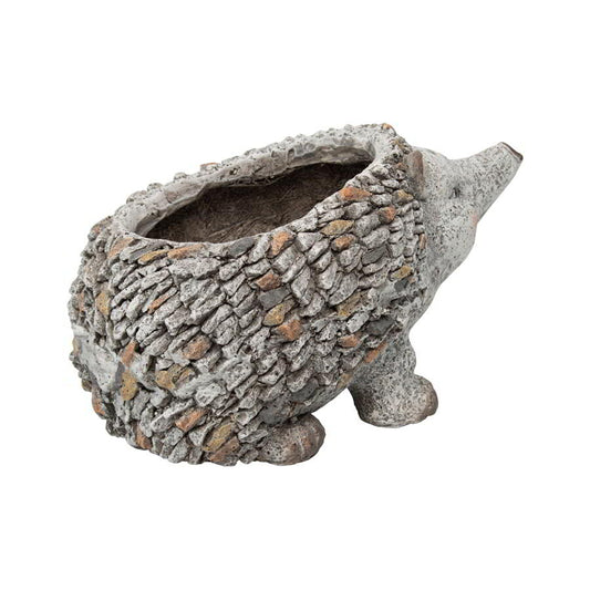 Stony Echidna Planter W Hole & Plug 40x23cm - Image 2
