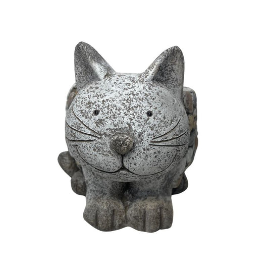 Kitten Planter W  Hole & Plug 29x21cm - Image 2