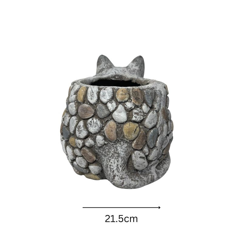 Kitten Planter W  Hole & Plug 29x21cm - Image 5