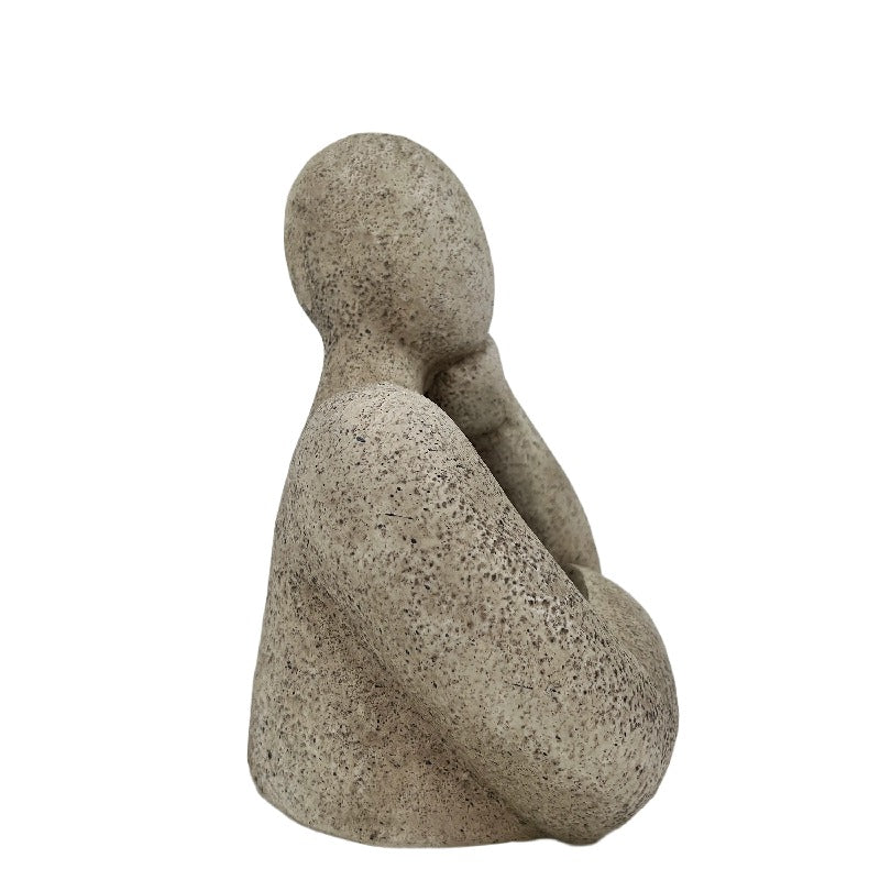 Arty Elegant Pose Planter w Hole + Plug 24cm - Image 2