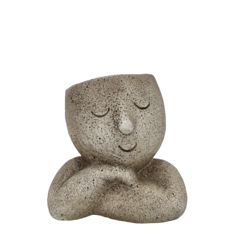 Arty Dreamer Planter w Hole + Plug 16cm - Image 3