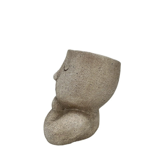 Arty Dreamer Planter w Hole + Plug 16cm - Image 2