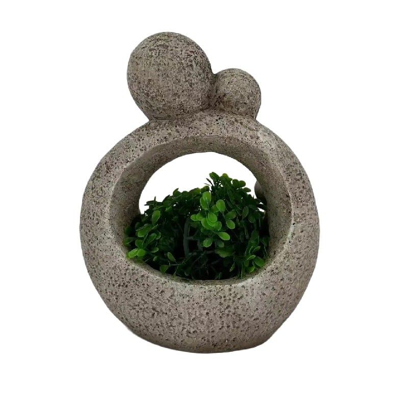 Arty Family Planter w Hole + Plug 26cm - Image 5
