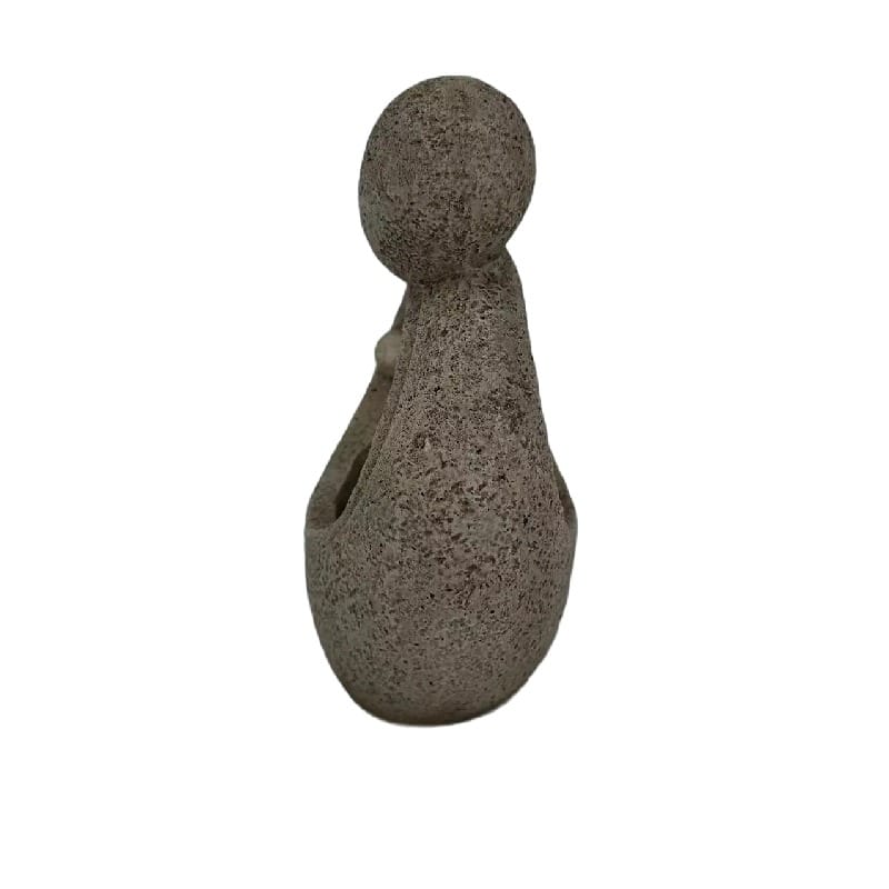 Arty Family Planter w Hole + Plug 26cm - Image 2