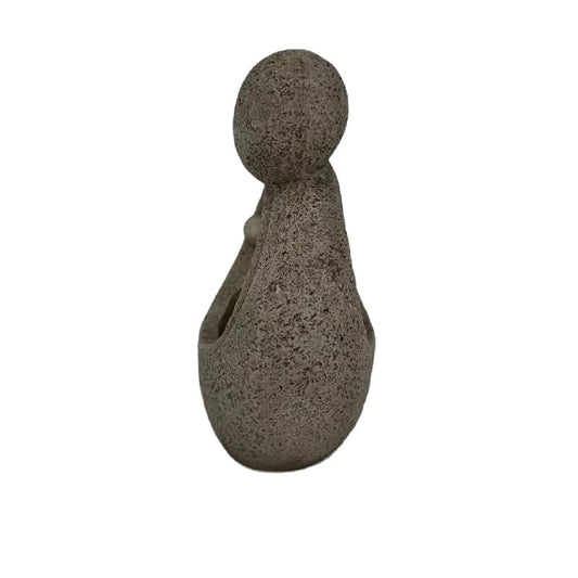 Arty Family Planter w Hole + Plug 26cm - Image 2