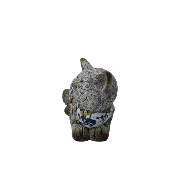 Style Cat Planter w Hole + Plug 31cm - Image 4
