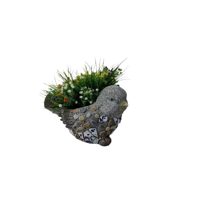 Style Bird Planter w Hole + Plug 31cm - Image 5