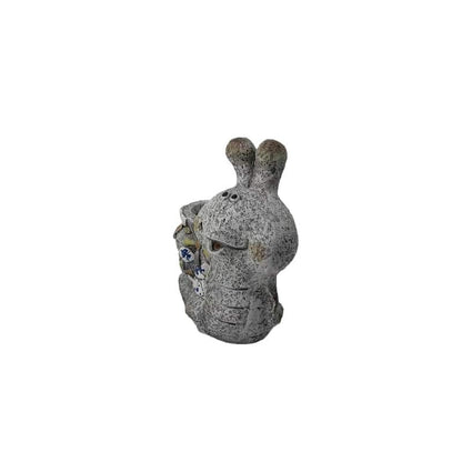 Style Snail Planter w Hole + Plug 33cm - Image 3