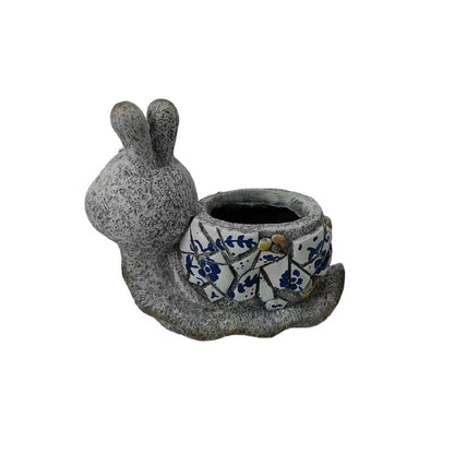 Style Snail Planter w Hole + Plug 33cm - Image 2