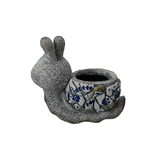 Style Snail Planter w Hole + Plug 33cm - Image 2