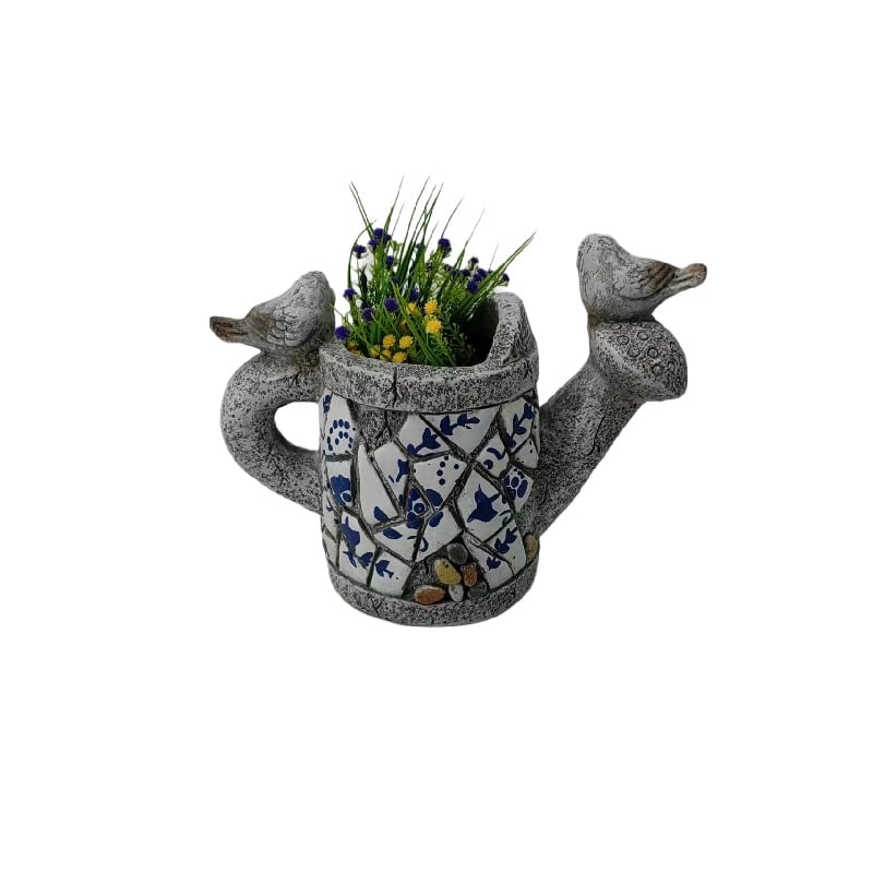 Watering Can / Birds Planter w Hole + Plug 34cm - Image 4