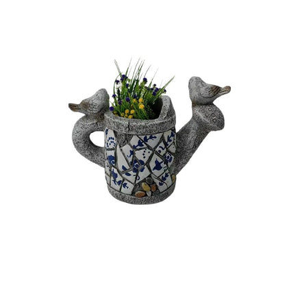 Watering Can / Birds Planter w Hole + Plug 34cm - Image 4