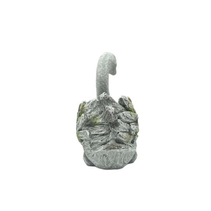 Elegant Swan Planter w Hole + Plug 34cm - Image 4