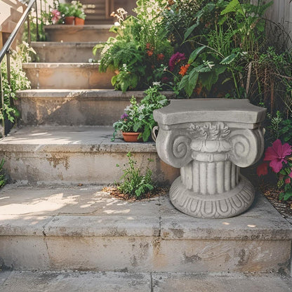 Elaborate Roman Pillar Stand 26cm - Image 2