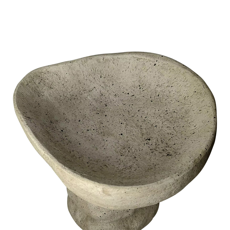 Arty Stone Birdbath 50cm - Image 4