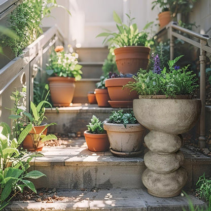 Arty Stone Birdbath 50cm - Image 3