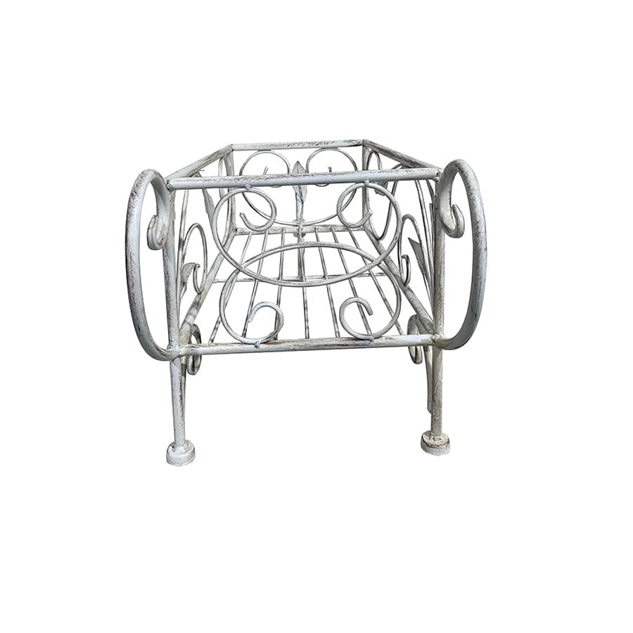 French Country Decorative Wheelbarrow Planter 40cm - Image 4