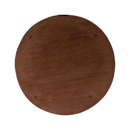 Handcrafted Mangowood Round Table Wall Hanging Tray 60cm - Image 3