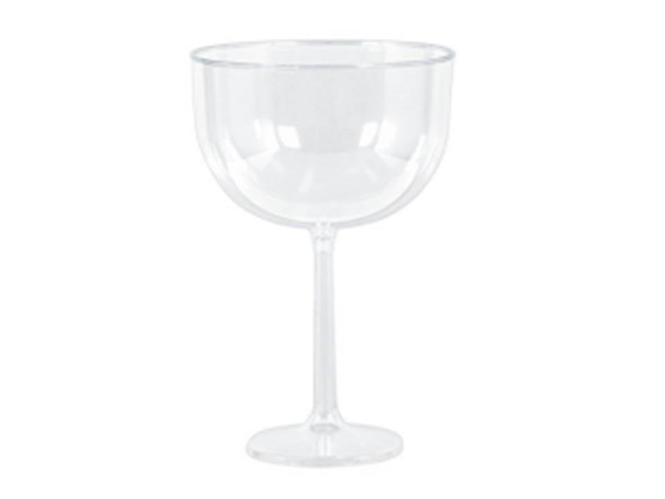 bulk 24 Jumbo Wine Glass Plastic 1.38lt 23cm