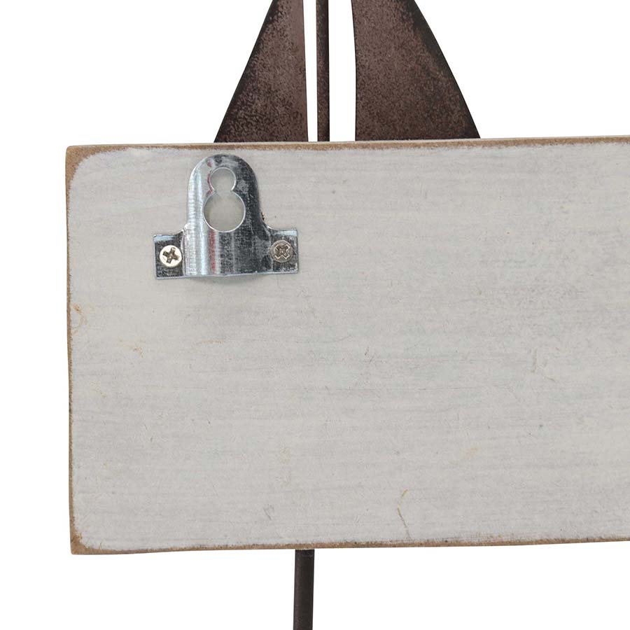 Boat & Anchor 3 Hook Wall Hanging 28x4cm - Image 5