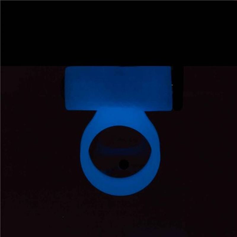 Power Bullet Cosmic Cock Ring w Bullet Glow in the Dark