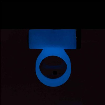 Power Bullet Cosmic Cock Ring w Bullet Glow in the Dark