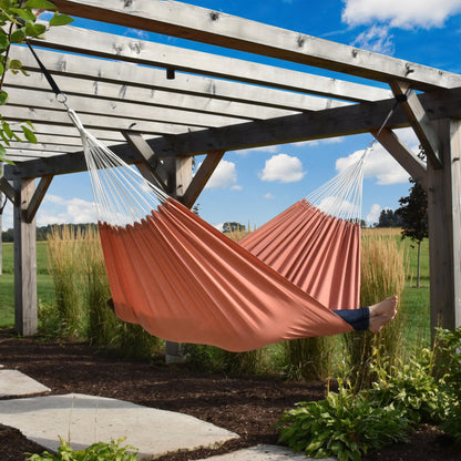Vivere Brazilian Style Sunbrella Hammock - Coral