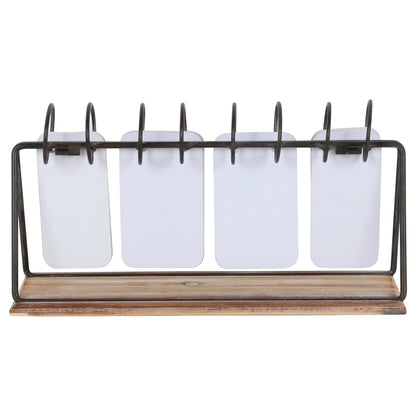 Vintage Style Table Top Calendar 28x9cm - Image 3
