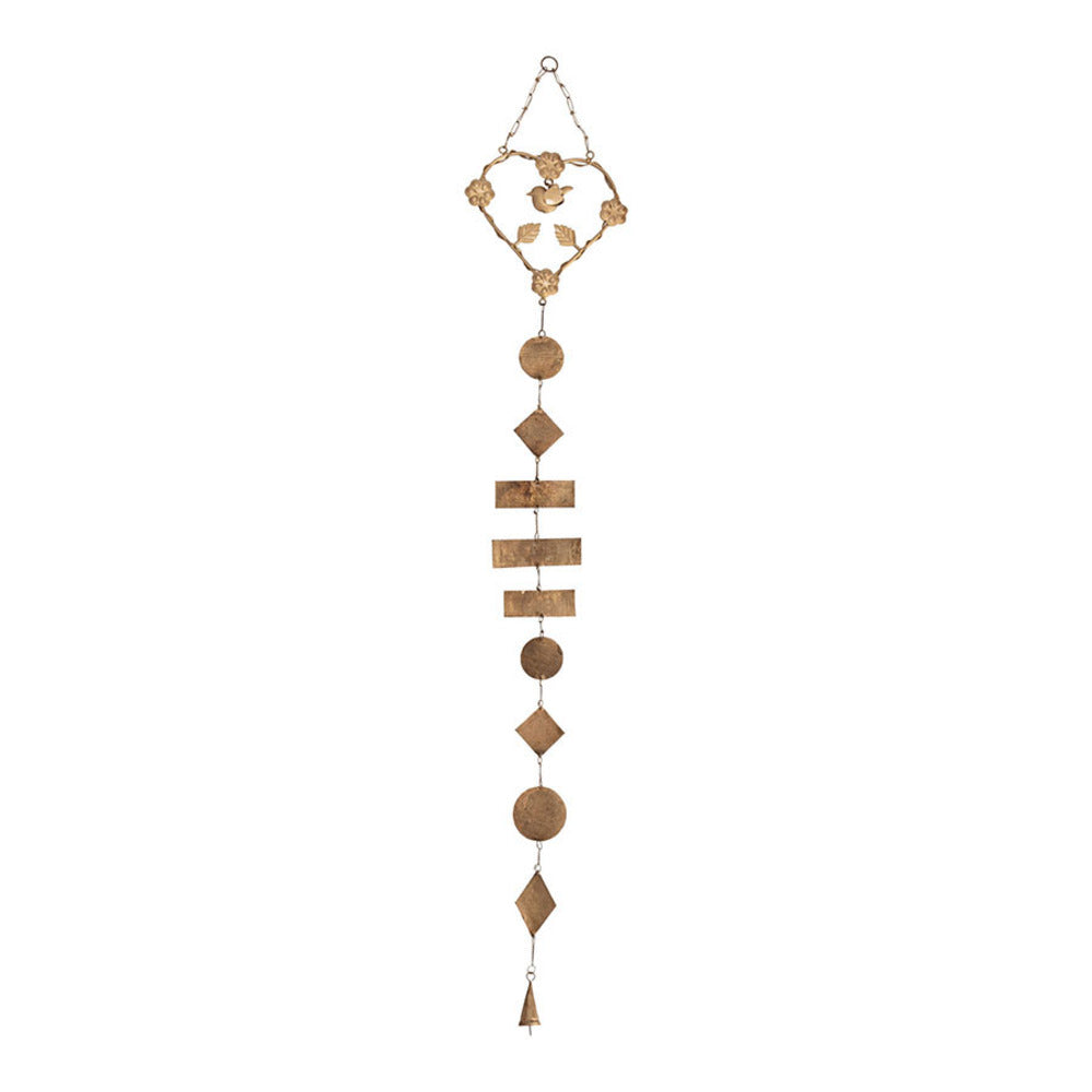 Heart w Bird & Shapes Hanging Mobile 142cm