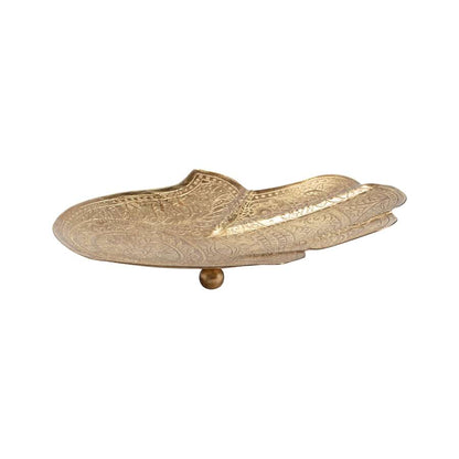 Lucky Hand Bowl Candle Plate 18cm