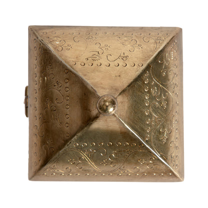 Handcrafted Contemporary Moroccan Square Box 17cm - Image 3