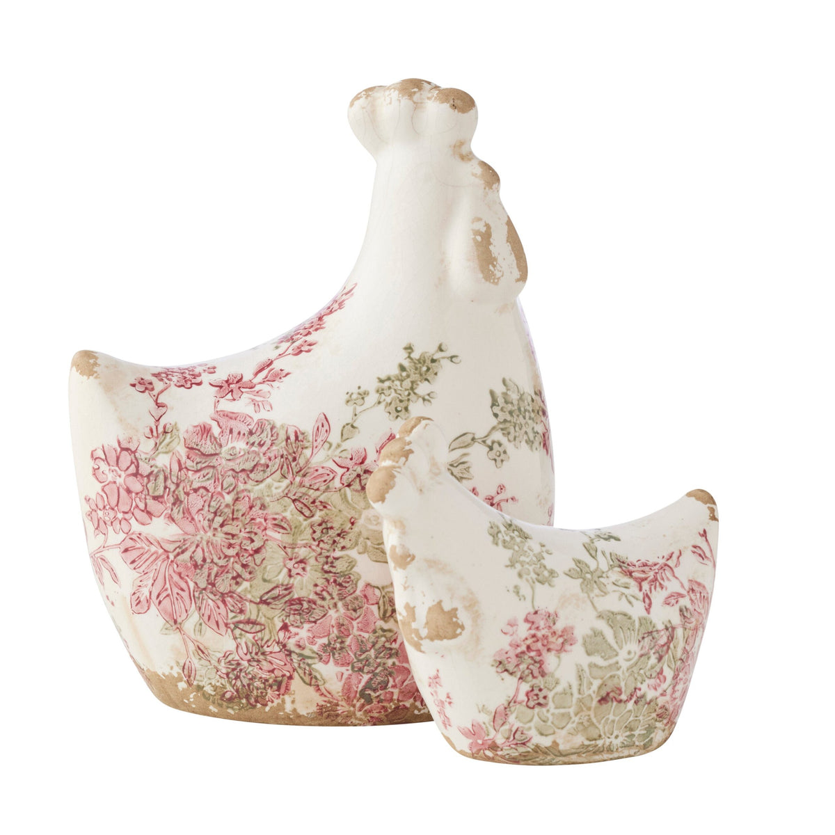 Set 2 Ass Size Cherry Blossom Chooks 18cm