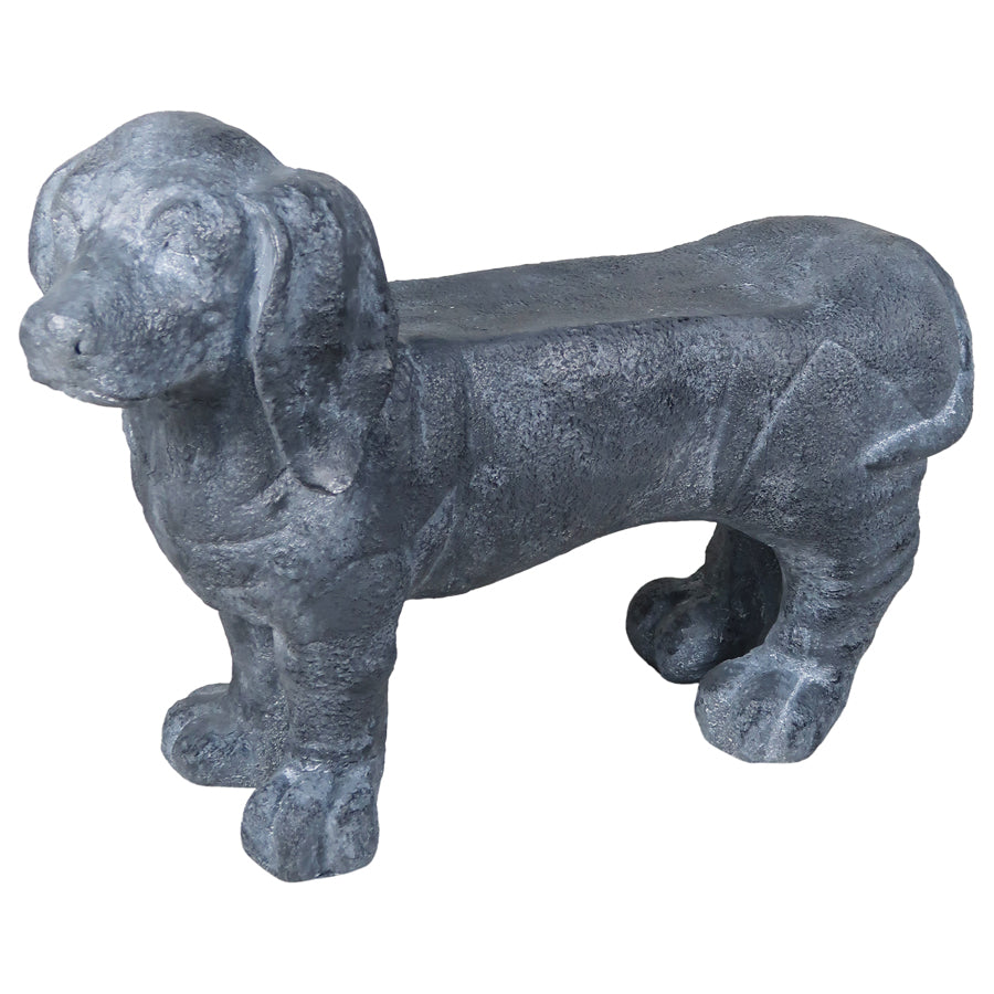 Dachshund Statue / Bench 86x59cm