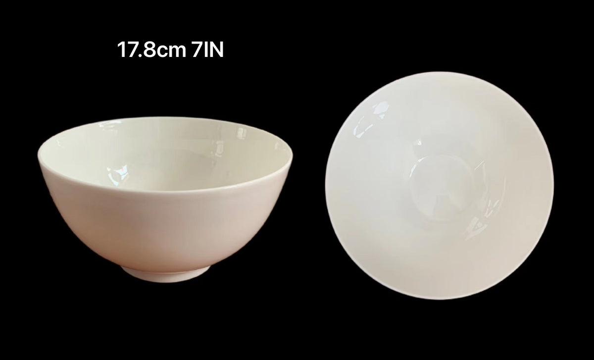 bulk 24 White Fine Bone China Bowl 110cm