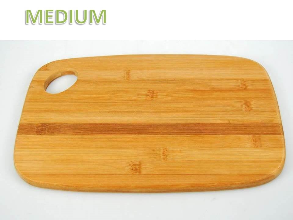 Bulk 16 Bamboo Chopping Board 30x20x1.2cm Med
