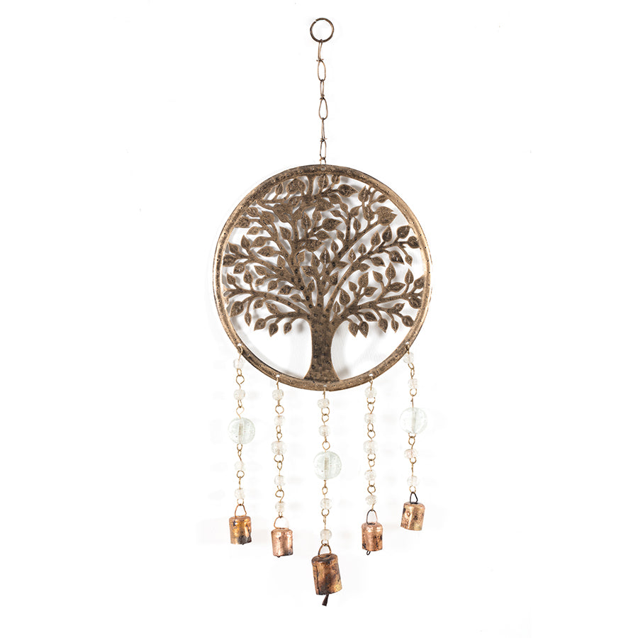 Hanging Tree of Life w Beads & Bells 60cm