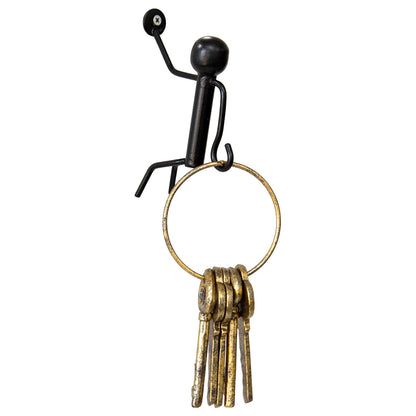 Metal Climbing Man Wall Hook 15cm