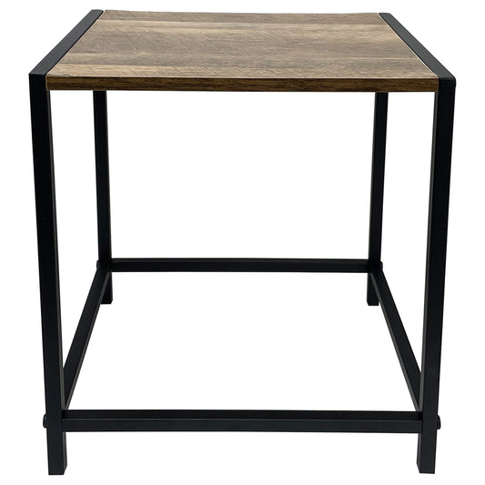 Walnut finish Potplant Stand / Small Side Table 37cm