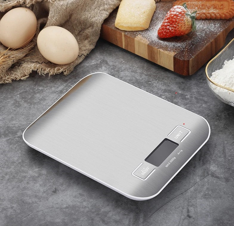 Bulk 12 Kitchen Scale Stainless Steel 14x18x2cm 2 Asst
