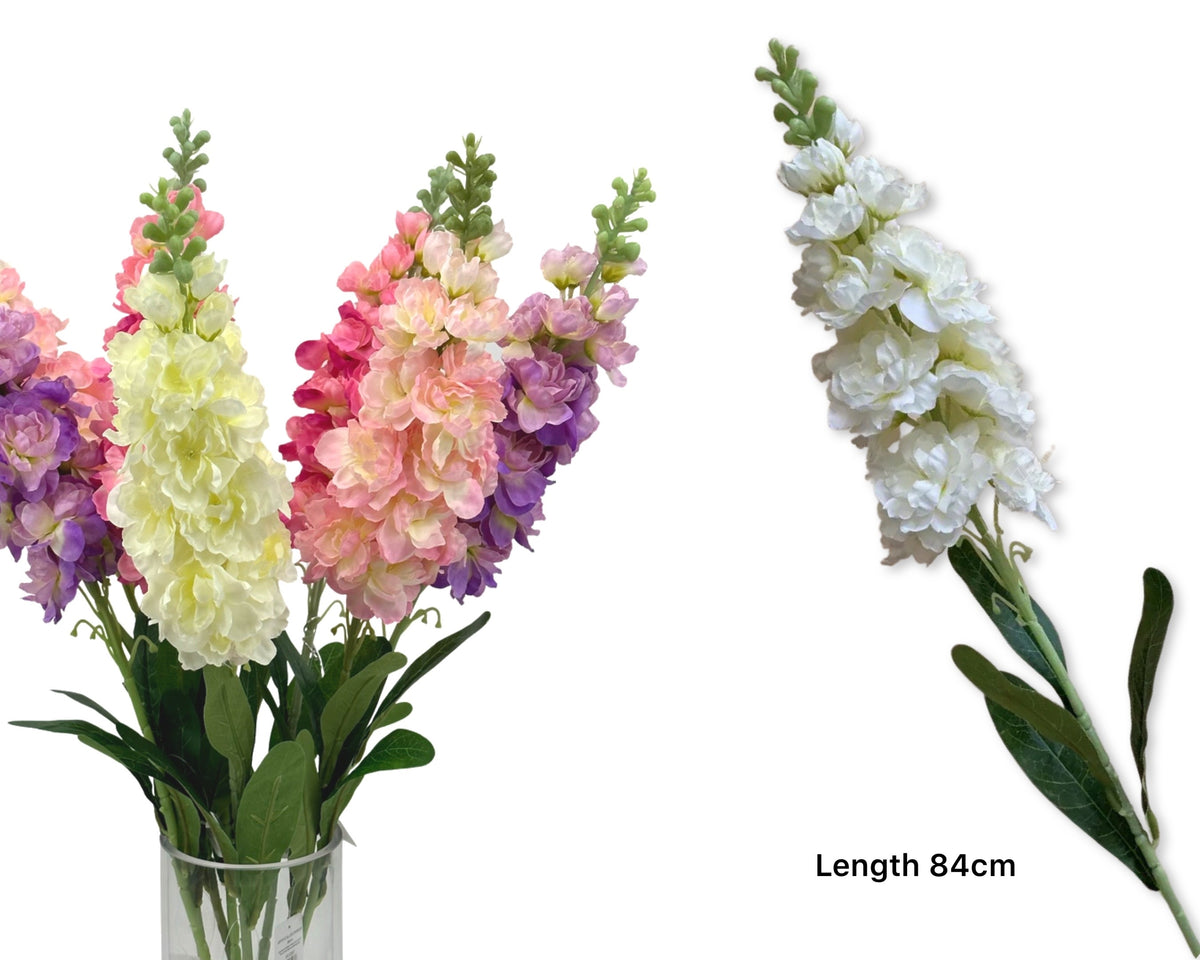 Bulk 24 Artificial Delphinium 84cm