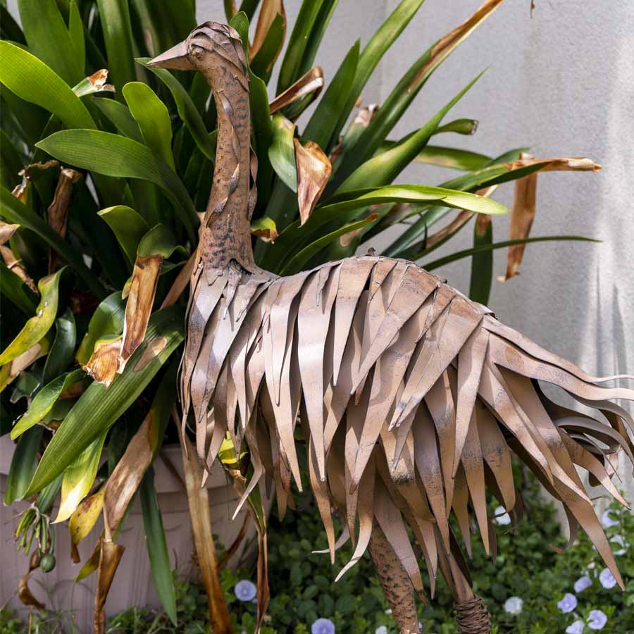 Set 2 Large Assorted Emus Garden Statue 37x58cm - Image 4