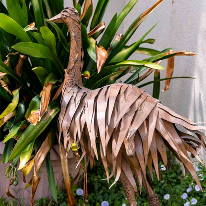 Set 2 Large Assorted Emus Garden Statue 37x58cm - Image 4