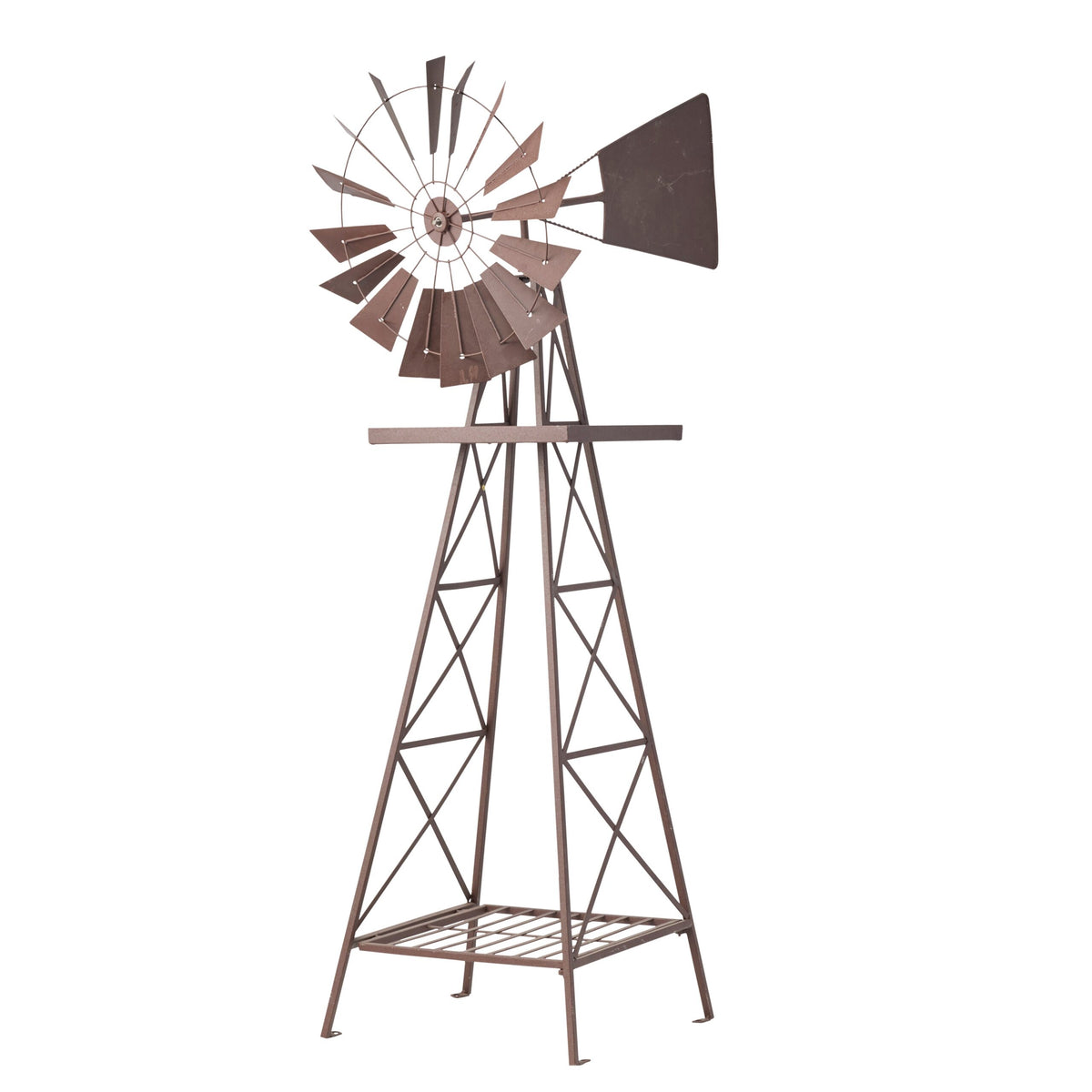 xl Rust Windmill Ornament 160cm
