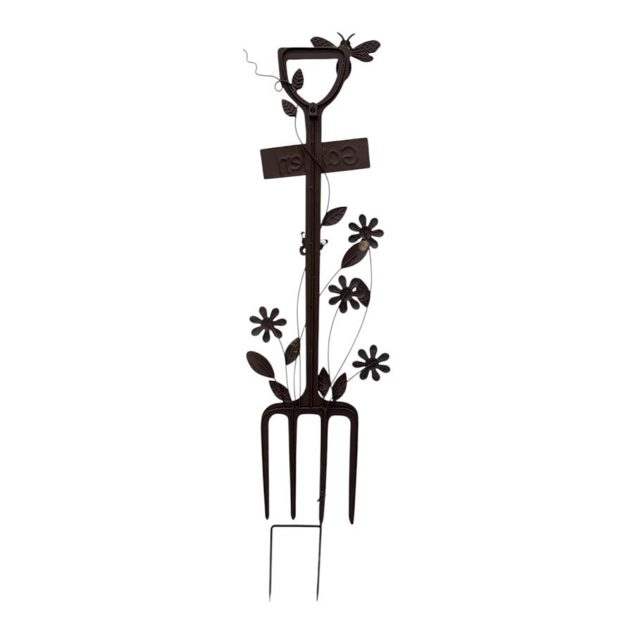 Colour Fork Garden Stake / Wall Decoration 97cm - Image 4