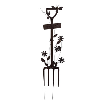 Colour Fork Garden Stake / Wall Decoration 97cm - Image 4