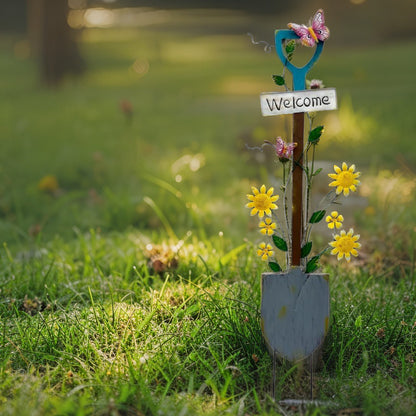 Colour Spade Garden Stake / Wall Decoration 95cm - Image 4