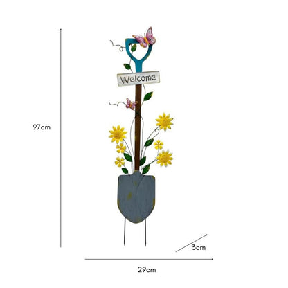 Colour Spade Garden Stake / Wall Decoration 95cm - Image 5