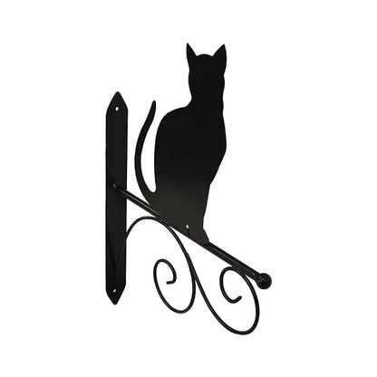Cat Silhouette Wall Hook Bracket 35cm - Image 4