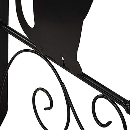 Cat Silhouette Wall Hook Bracket 35cm - Image 3