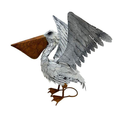 Flapping Pelican Statue 46cm - Image 3
